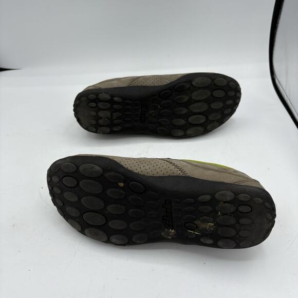 Clarks Privo Comfort Sneakers‎ Womens Size 6 Gray Green Trim Slip On Outdoor - Picture 10 of 10